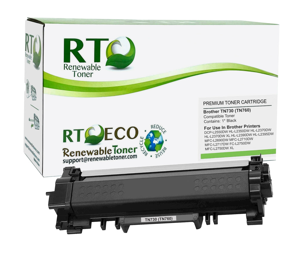 High-Yield TN760 Toner TN730 Compatible With Brother HL-L2390DW