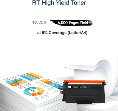 RT TN920XL Compatible Brother TN920 Toner Cartridge (High Yield)