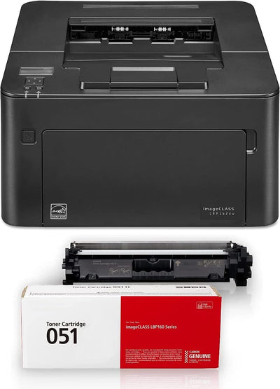 Canon LBP162dw ImageCLASS Check Printer with 1 CRG-051 OEM MICR Cartridge