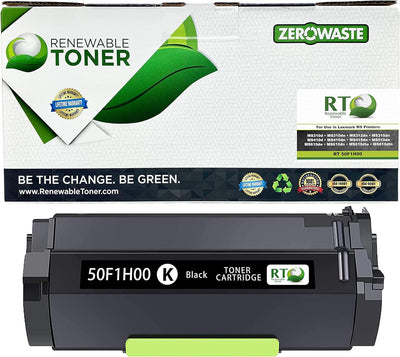 RT 501H Compatible Lexmark 50F1H00 Toner Cartridge, High Yield