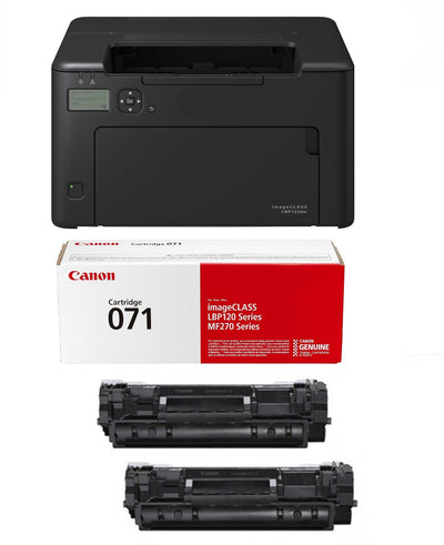 Canon LBP122dw imageCLASS Check Printer with 2 OEM Modified 071 MICR Cartridges