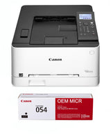 Canon ImageCLASS LBP622Cdw Check Printer with 1 CRG 054 OEM MICR Cartridge