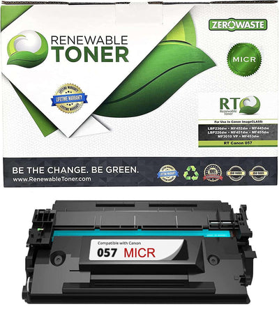 RT 057 Compatible Canon 3009C002  MICR Toner Cartridge (New Chip)