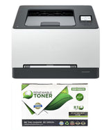 HP 3201DW LaserJet Color Printer with 1 RT 218A MICR Cartridge