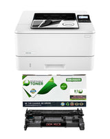 HP 4001dn LaserJet Check Printer Bundle with 1 OEM W1480A MICR Toner Cartridge