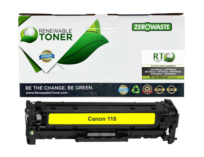 RT 118 Compatible Canon 2659B001AA Toner Cartridge (Yellow)