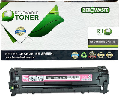 RT 116 Compatible Canon 1978B001AA Toner Cartridge, High Yield (Magenta)