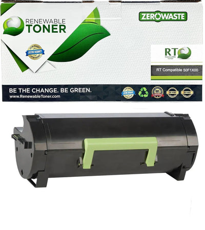 RT 501X Compatible Lexmark 50F1X00 Toner Cartridge, High Yield