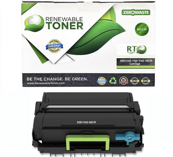 RT 55B1H00 Compatible Lexmark MICR Toner Cartridge, High Yield