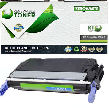 RT 643A Compatible HP Q5951A Toner Cartridge (Cyan)