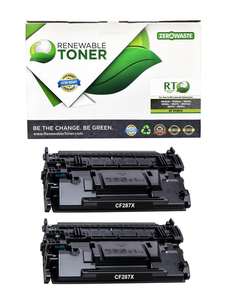 HP 87X / CF287X Toner 2pack | Renewable Toner