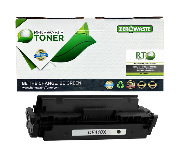 RT 410X Compatible HP CF410X Toner Cartridge (High Yield, Black)