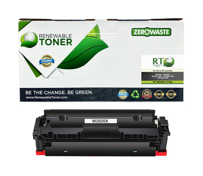 RT 414A Compatible HP W2020A Toner Cartridge with Limited Chip (Black)